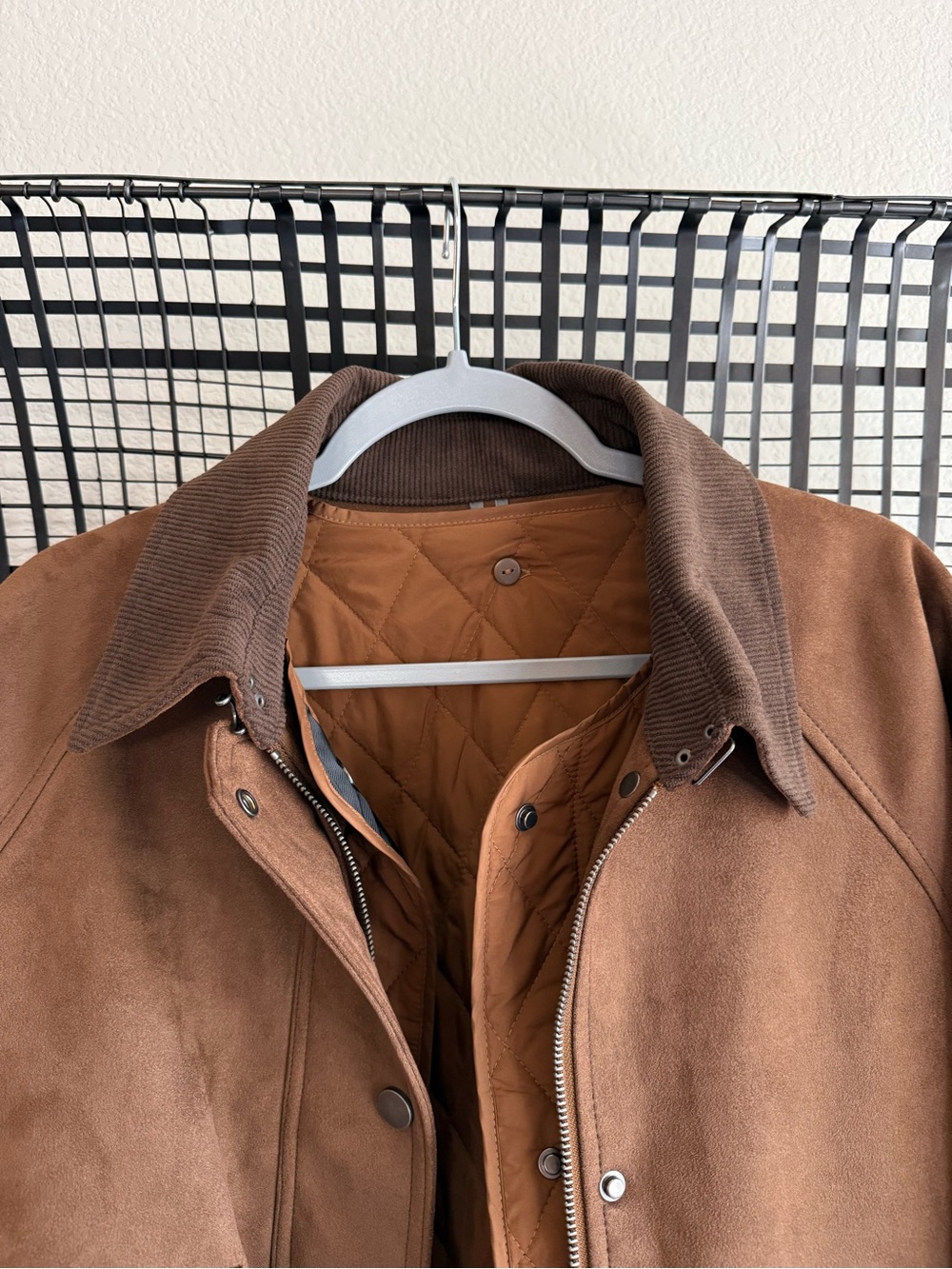 Anthropologie Faux-Suede Twofer Jacket - Picture 3 of 9